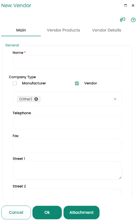 Manage Vendors