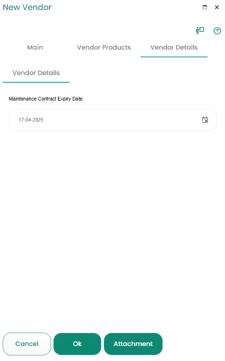 Manage Vendors
