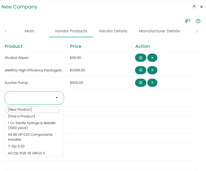 Manage Companies