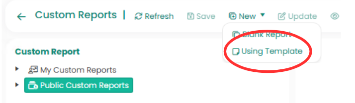 Sample Custom Reports