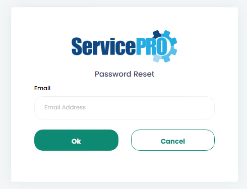 ServicePRO Login